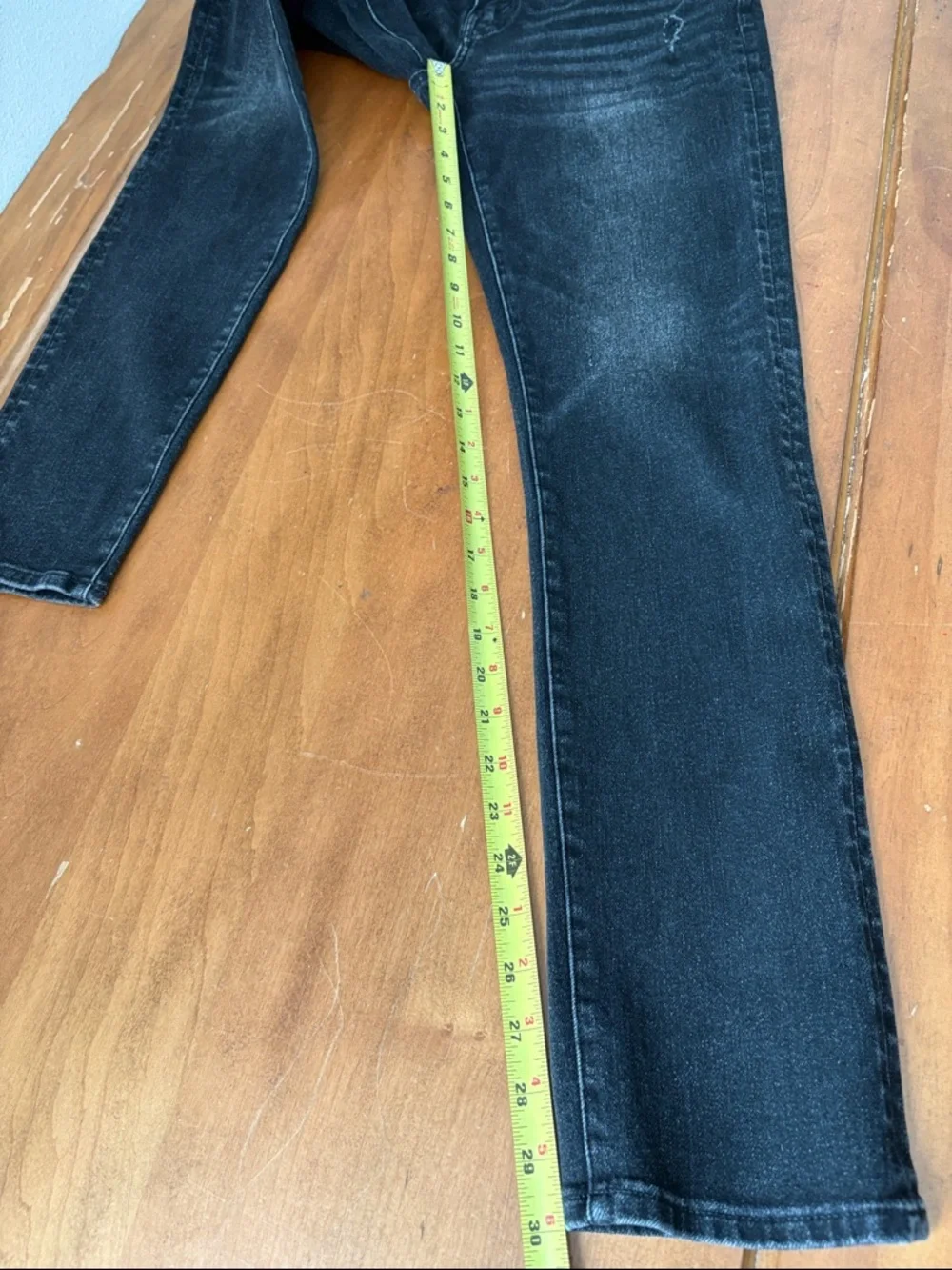 American Eagle Airflex 360 Men's Black Washed Slim Jeans Size 30x32